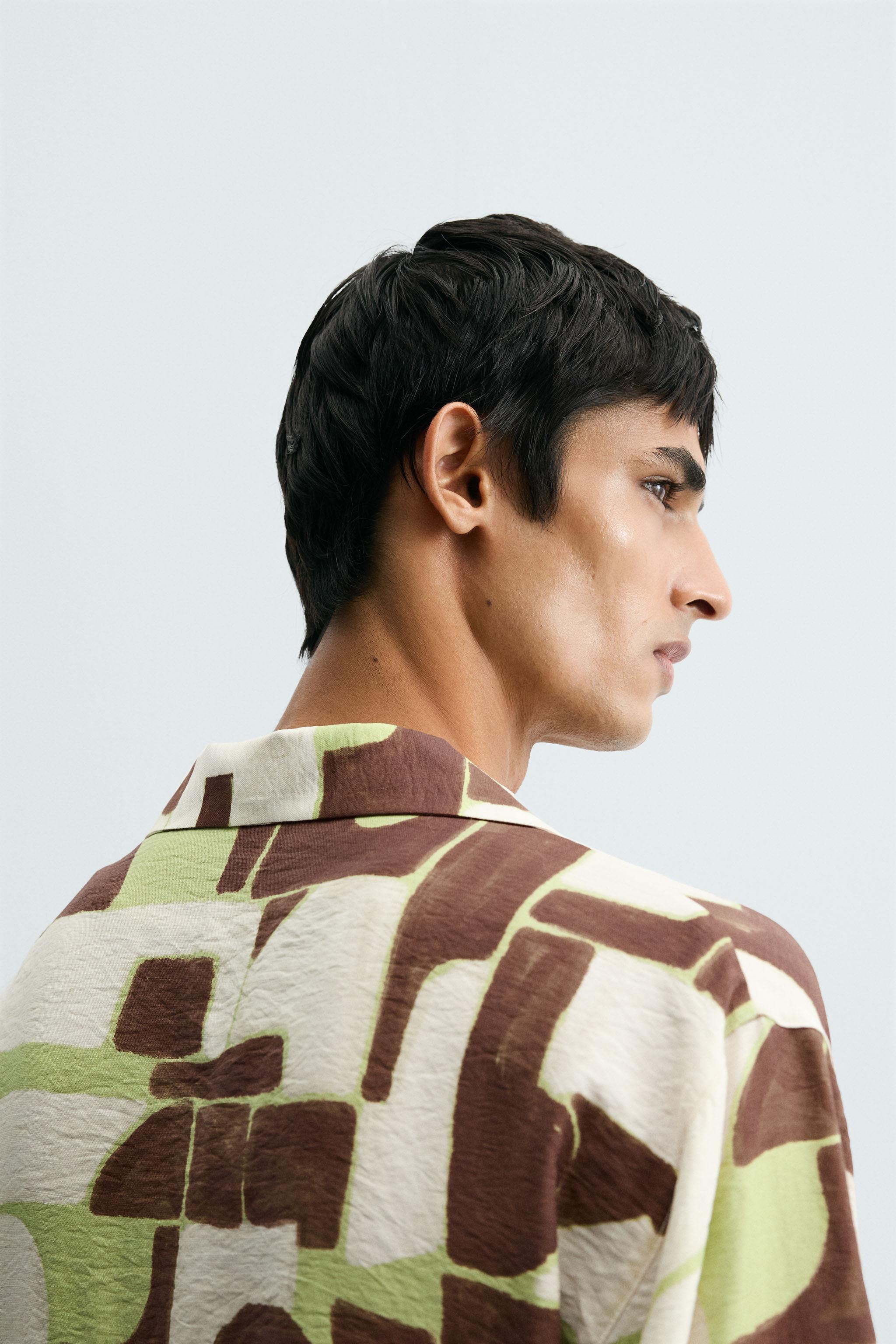 ABSTRACT PRINT SHIRT